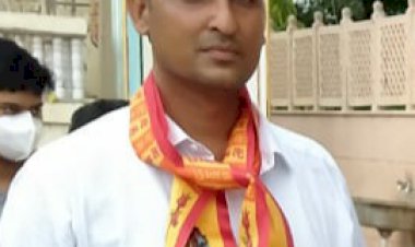 मुकेश दाधीच बने ब्राह्मणअंतरराष्ट्रीय परशुराम रक्षक संगठन के राष्ट्रीय अध्यक्ष