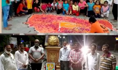 दुर्गा शक्ति द्वारा अखंड भारत दिवस पर हुए कार्यक्रम