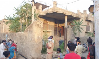 संग्धित स्थिति में मिला मकान मालिक का शव