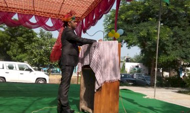 राजकीय सीनियर सेकंडरी विद्यालय नीमराना में धूमधाम से मनाया गया 75 वां स्वतंत्रता दिवस