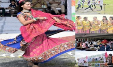 हर्षोल्लास से मनाया 75 वां स्वतंत्रता दिवस