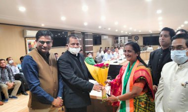 पोखरना को किया सम्मानित, इंदिरा रसोई संचालन में राजस्थान में मिला प्रथम स्थान
