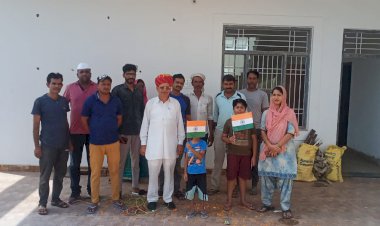बड़ागांव में रिटायर्ड तहसीलदार मंगलचंद सैनी के आवास पर मनाया गया अमृत महोत्सव