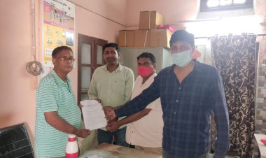राजस्थान ग्राम विकास अधिकारी संघ के सदस्यों ने ज्ञापन के माध्यम से रखी अपनी मांगे
