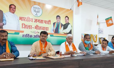 भाजपा संगठन की मजबूती के लिए जुटे कार्यकर्ता - दामोदर अग्रवाल