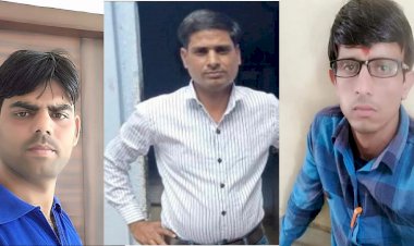 बानसूर के तीन युवकों की सड़क हादसे में हुई दर्दनाक मौत, गांव में छाया मातम