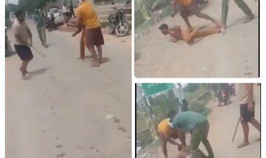 स्वतन्त्रता दिवस के अगले ही दिन बानसूर में सरेआम एक व्यक्ति को पीट पीटकर किया अधमरा