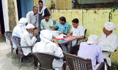 ग्राम पंचायत तहनोली में हुआ पाक्षिक बैठक का आयोजन
