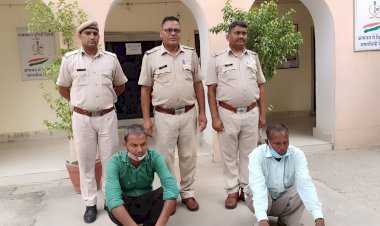 बहरोड़ पुलिस की त्वरित कार्यवाही, 3 साल की बच्ची के हत्यारे पिता-पुत्र को 24 घण्टे में किया गिरफ्तार