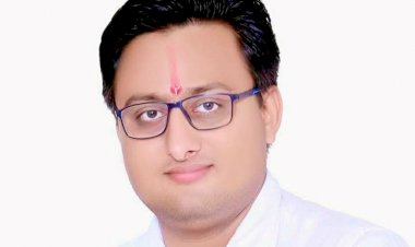 यशोधन पाराशर बने भाजपा के युवा मोर्चा के जिला संयोजक