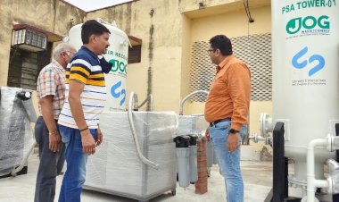 चिकित्सा विभाग के अधिकारियों ने किया ऑक्सीजन प्लांट का निरीक्षण जाँची  गुणवत्ता