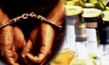 अवैध शराव सहित 3 जनों को धर दबोचा ,288 पव्वा देशी व 15 कच्ची शराब को किया बरामद