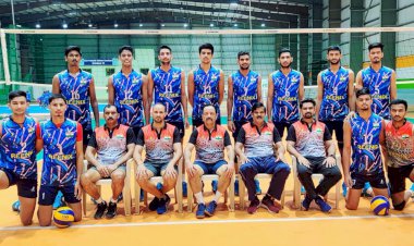 राजस्थान के दुष्यंत जाखड़ एवं सन्दीप का भारतीय वॉलीबॉल टीम में चयनित