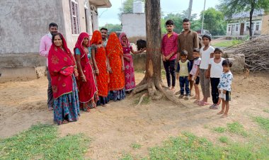 बहिन भाई के पवित्र त्यौहार पर वृक्षारोपण कर की खुशहाली की मांग
