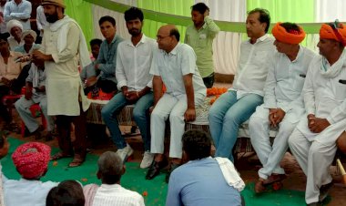 विधायक गुढा ने गांव ढाणियों में विकास की बहाई गंगा:- चेयरमैन रामनिवास सैनी