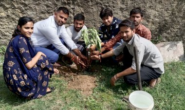 मेवाड़ आईटीआई आसीद में किया पौधारोपण