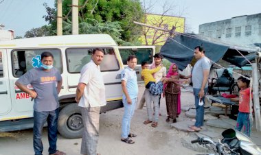 दुखी और गरीबों का सहारा बने मेहता, चांदमल को इलाज के लिए एसएमएस हॉस्पिटल जयपुर किया रवाना