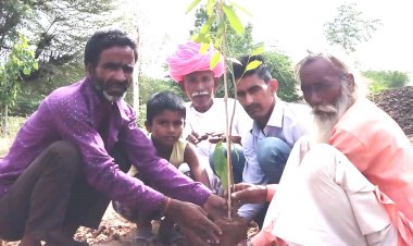 विश्व वृक्ष दिवस को 363 शहीदों की स्मृति में  किया  वृक्षारोपण