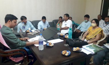 पंचायत समिति परिसर कठूमर में आयोजित हुई प्रशासन एवं स्थापना समिति की बैठक