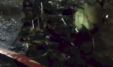 रीको ओधोगिक क्षेत्र ईपीआईपी पार्क में बाइक में लगी आग, दमकल ने पाया आग पर काबू