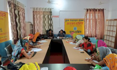 सकट में 8 ग्राम पंचायतों के मनरेगा मेठो का एक दिवसीय प्रशिक्षण शिविर हुआ आयोजित