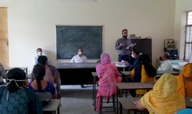 स्कूल खुलने से पूर्व बच्चों की कोरोना महामारी से सुरक्षा की तैयारीयों को लेकर कौर कमेटी की बैठक हुई आयोजित