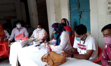 वैक्सीनेशन शिविर में लोगो में दिखा उत्साह टारगेट से ज्यादा हुआ वैक्सीनेशन