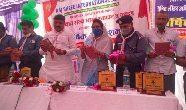 भारत स्काउट गाइड स्थानीय संघ बानसूर का वार्षिक अधिवेशन हुआ सम्पन्न