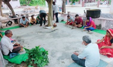 कलयुग में न्याय के देवता शनि देव क्षेत्र में बराबर दे रहे हैं चमत्कारिक पर्चे :-महंत राजेंद्र दास