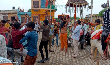 गोविंद बोलो हरि गोपाल बोलो से गूंजा कस्बा अलावडा