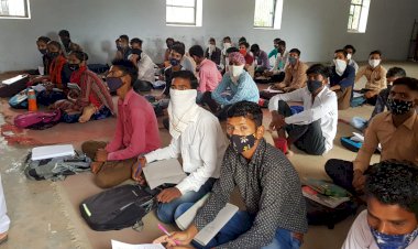 डेढ वर्ष बाद खुले स्कूलों में कहीं हुई कोरोना गाइडलाइन की पालना तो कहीं उड़ी धज्जियां