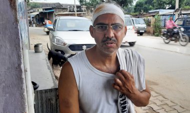 बड़े भाई और उसके परिजनों ने छोटे भाई और उसकी पत्नी को मारपीट कर किया लहूलुहान