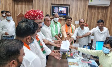 राज्य की कांग्रेस सरकार की कुनीति गुंडागर्दी वादा खिलाफी भाजपा कार्यकर्ता नही सहेगा -लादूलाल तेली