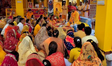 गायत्री शक्तिपीठ पहुंचने पर डॉ. चिन्मय पण्ड्या का किया भव्य स्वागत