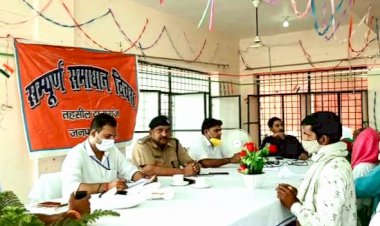 शिकायतों को तत्काल गंभीरता से ले  दातागंज तहसीलदार अशोक कुमार सैनी