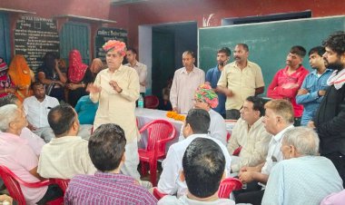 थानागाजी कस्बे की गली गली में बनेंगी सीसी सड़के – विधायक कान्तीप्रसाद मीणा