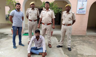 जैनपुरवास में हत्या करने के प्रयास से गोली मारने वाला आरोपी गिरफ्तार