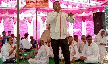 नीमला गांव में भोमिया महाराज के मंदिर पर हुआ दंगल व भंडारे का आयोजन