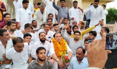 भरतपुर जिला प्रमुख बने भारतीय जनता पार्टी के जगत सिंह