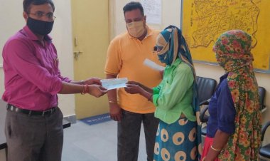 कुंड में डूबे मृतकों के परिवारो को लुपिन ने दी आर्थिक सहायता