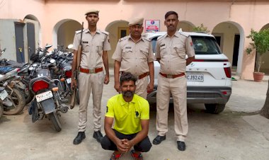 पुलिस टीम पर हमला करने वाले आरोपी को बर्डोद पुलिस ने किया गिरफ्तार