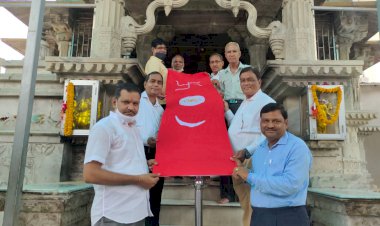 कोरोना की तीसरी लहर का प्रकोप नहीं हो, कामना को लेकर चारभुजा नाथ के चढ़ाई ध्वजा