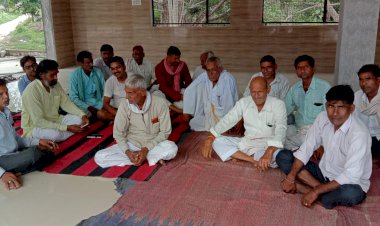 सकट में रामकथा कार्यक्रम को लेकर ग्रामीणों की बैठक हुई आयोजित