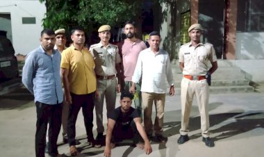 बहरोड़ विधायक बलजीत यादव को जान से मारने की धमकी देने वाला आरोपी अनंत राव गिरफ्तार
