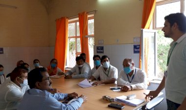 कोविड-19 की तीसरी लहर से निपटने के लिए नर्सिंग कर्मियों को दिया प्रशिक्षण