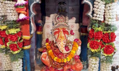 पारंपरिक हर्षोउल्लास एवं कोविड की गाइडलाइन के साथ मनाया श्री गणेशोत्सव