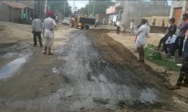 ग्रामीणों की लंबी शिकायत के बाद उड़ी पंचायत की नींद