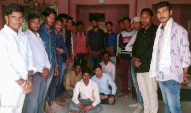एबीपी के कार्य कर्ताओं ने जिला सहं सयोंजक के नेतृत्व में किया विचार विमर्श