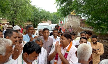 नेशनल लेवल कुश्ती विजेता का पूर्व विधायक रामहेत यादव ने किया सम्मान