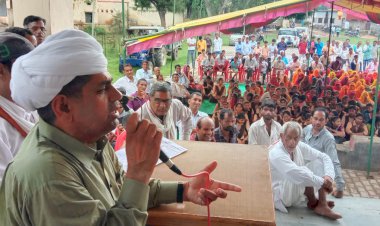 थानागाजी विधायक कांति प्रसाद मीणा ने कई गांव में किया विकास कार्यों का उद्घाटन